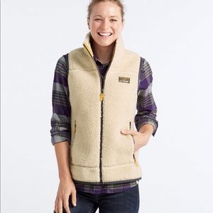 LL Bean Women’s Mountain Pile Fleece Vest